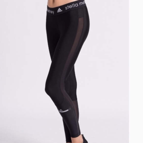 adidas stella mccartney black leggings 